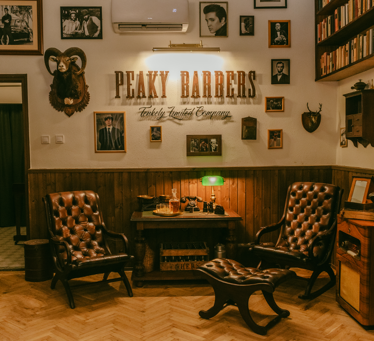 Peaky Barbers tradicionális borbélyszalon